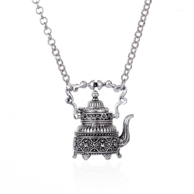 

2020 Gothic Retro Exaggerated Hip Flask Pendant Necklace Popular Necklace Fashion Jewelry Accessories Gift For Women Men1