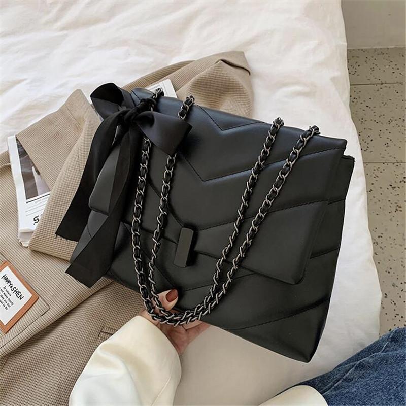 

ger BagLuxury Handbags Women Bags Designer 2021 Crossbody Shoulder Bags Women PU Messenger Bag All-match chain bag, Photo color2