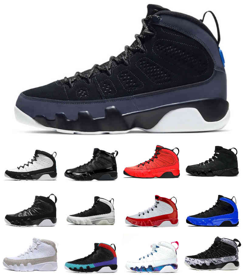 

2022 Jumpman 9 9s Mens Womens Basketball Shoes Motorboat Jones Change The World JORDÁN Cactus Flower Gold White Gym Red Racer{category}, Bubble package bag
