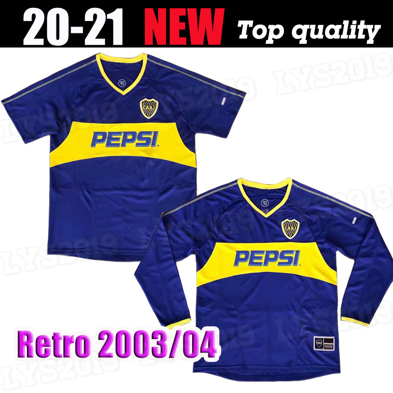 

2003 2004 Boca Juniors Retro GUILLERMO ROMAN Camiseta de futbol SOCCER JERSEY 03 04 Boca Juniors classic antique FOOTBALL SHIRT