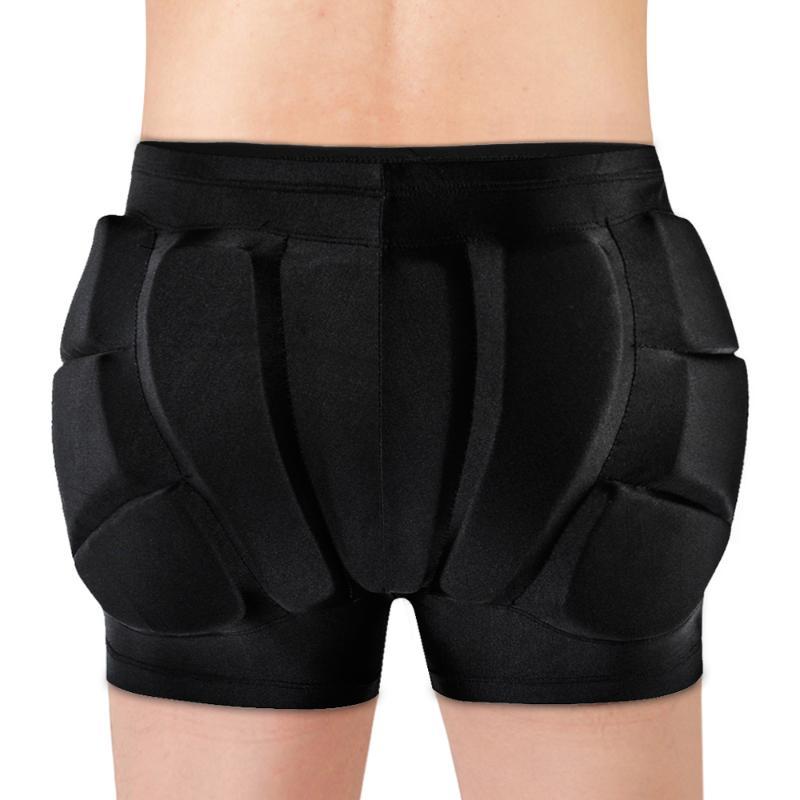 

Kids Protective Padded Shorts for Hip BuTailbone Snowboarding Skating Skiing Hip Shorts Pad Protector, Black