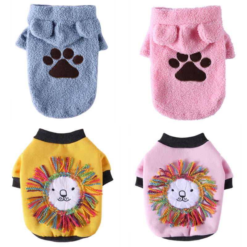 

Pet Dogs Hoodie Coat Winter Warm Pet Dog Jacket Coat Puppy Clothes For Small Medium Dog