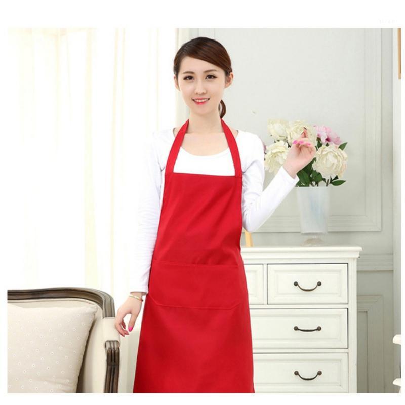 

Solid color waterproof aprons Fashion neutral apron Home cleaning kitchen Multicolor optional1
