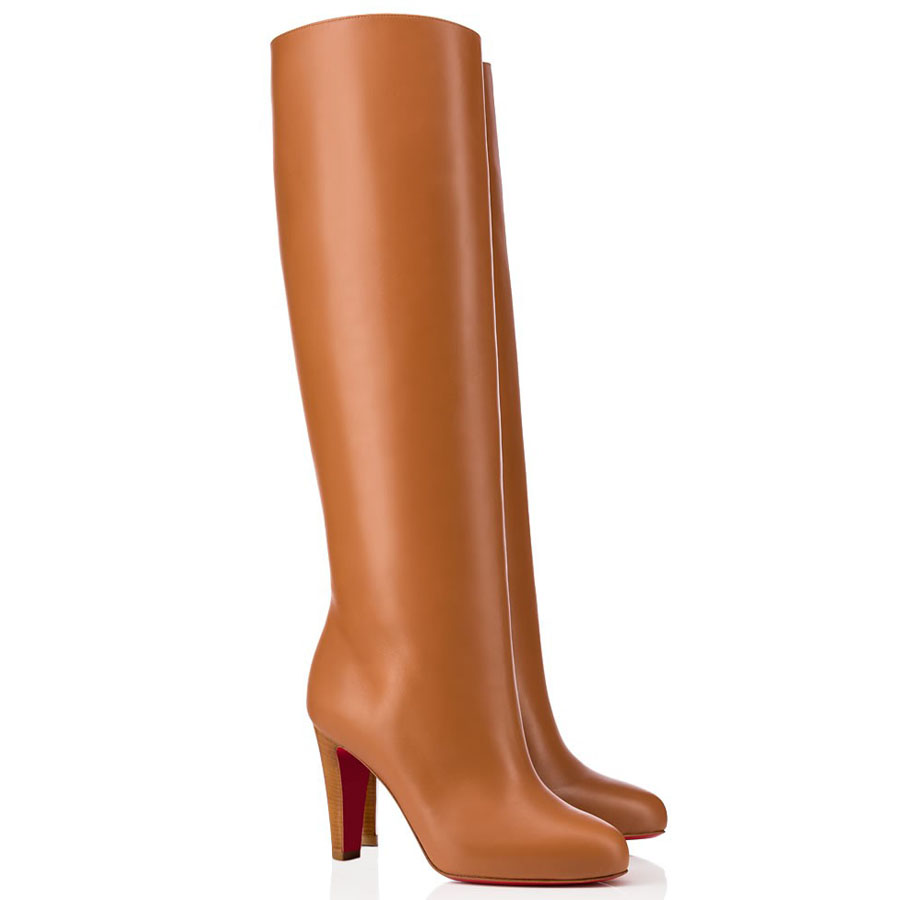 

Brown leather shoes Woman Long Boots Red Bottom High-boot Luxurys Reds Soles,Dorififa-Leather Suede Tall Booties Black Blue Party Dress Birthday Gift, 13