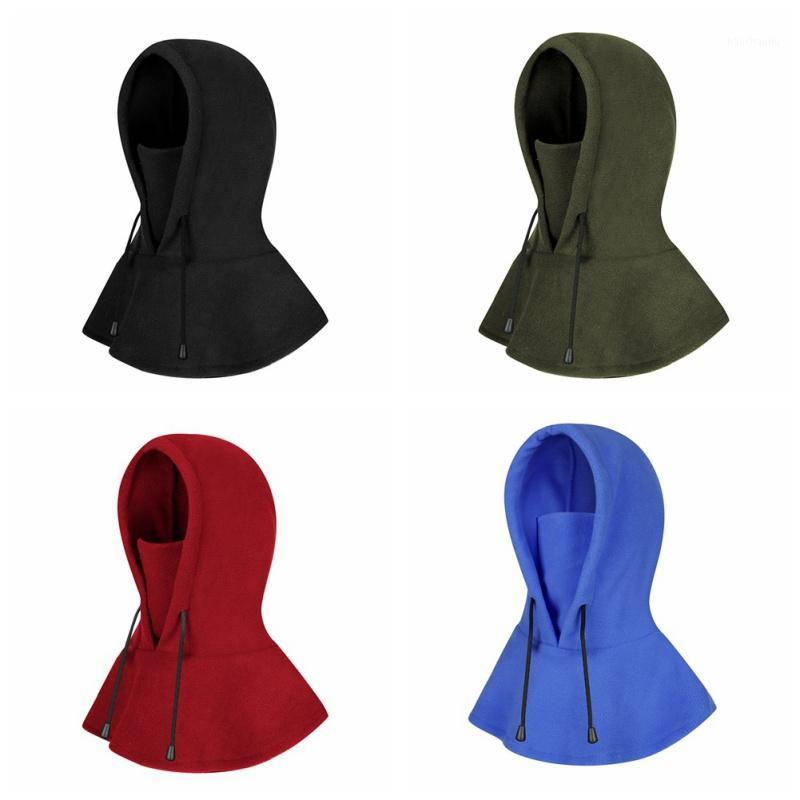 

Cycling cap outdoor riding winter outdoor thickening hooded cap Cycling hat cold bib riding ear protection warm1, Gray