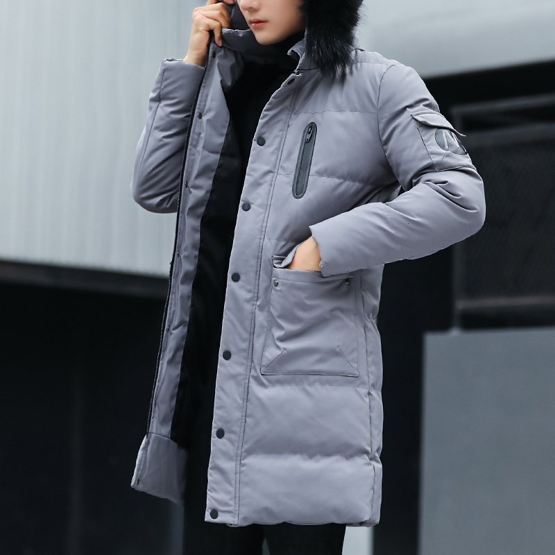 

2021 Quality Casual Mode Clothing New Winter Jacket Men's Clothes of Rude Cotton Long Coat N1BP, Games