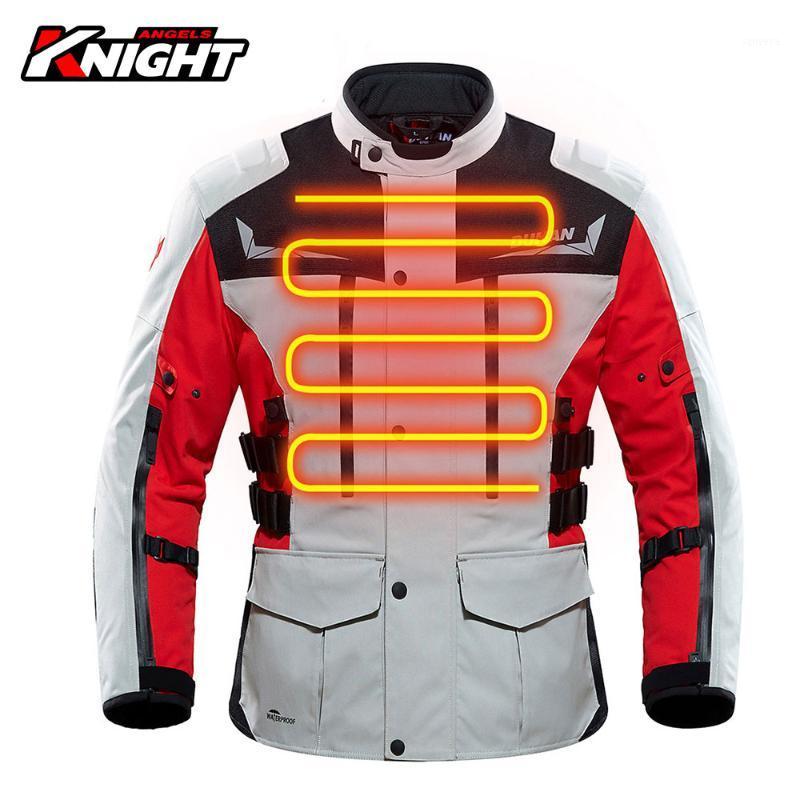 

DUHAN Winter Heated Jacket Men Motorcycle USB Electric Heating Jacket Protective Gear Waterproof Heated Coat Clothing Keep Warm1