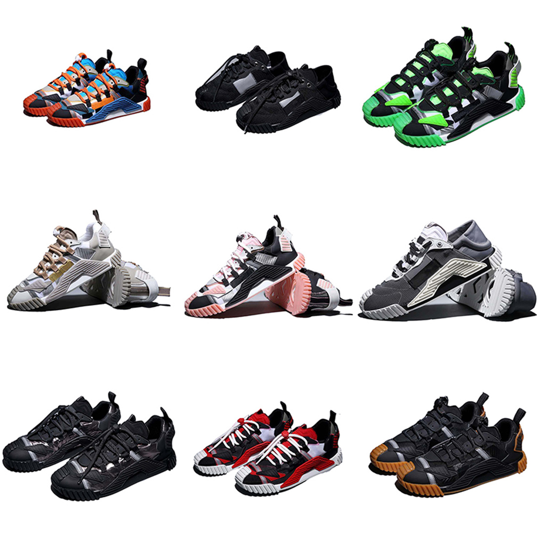 

Sneaker Casual Shoes Trainers Classic pattern Sports Designer Shoes High Quality Leather Fashion casual shoes Vintage For Man Woman 09D2402, #9