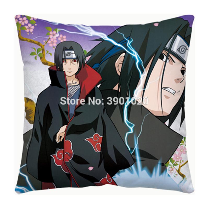

Cartoon Anime Uchiha Sasuke Itachi Kakashi customize Square Pillow