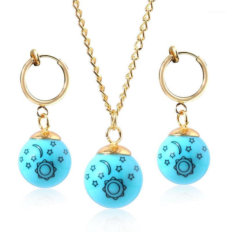 

1Pcs Anime The Seven Deadly Sins Elizabeth Liones Cosplay Earrings Ear Clip Necklace Jewelery1