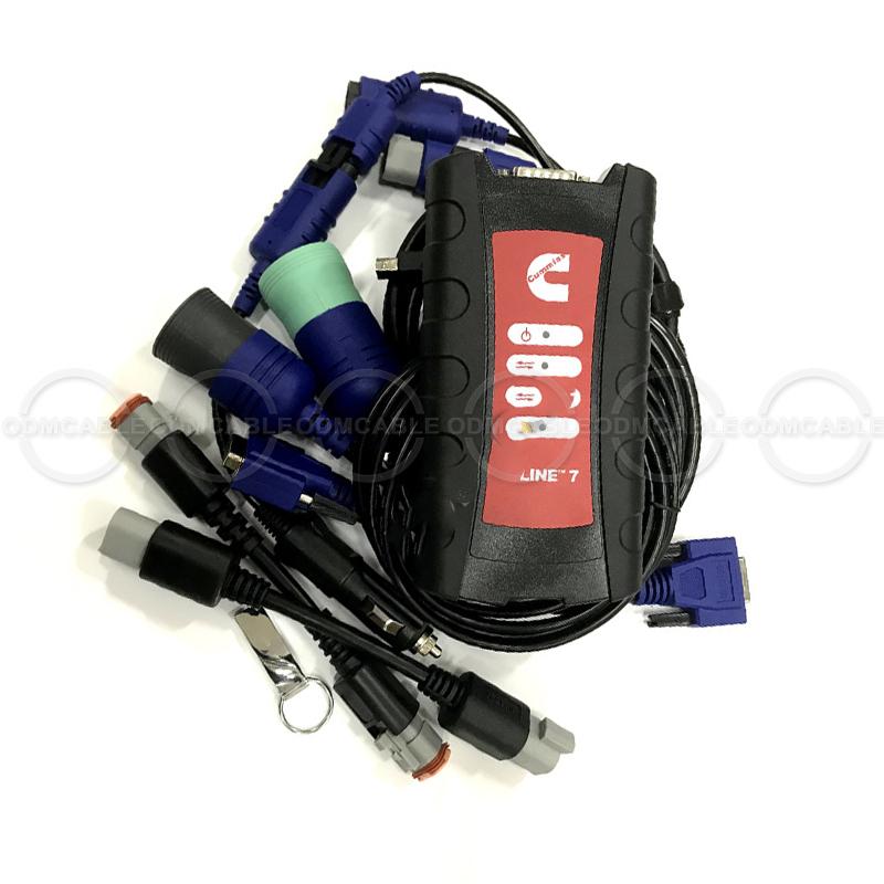 

Diagnostic auto scanner for INLINE 7 Data Link Adapter Diesel Truck Scanner inline 7 Heavy Duty Truck Diagnostic Tool