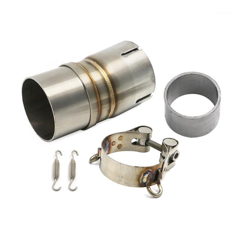 

YZF R6 2006 - 2020 Slip-on Motorcycle 51mm Exhaust Muffler Middle Link Pipe For YZFR6 Exhaust Connection Pipe tube1