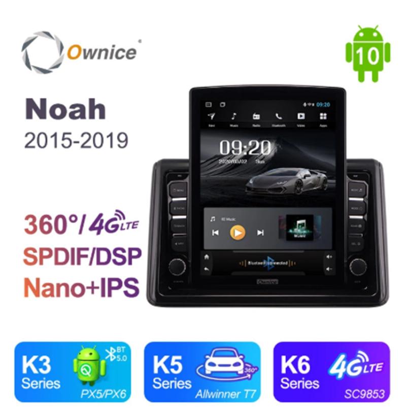 

Ownice Octa 8 Core Android 10.0 Car Radio forToyota Noah 2021 2021 GPS Multimedia Stereo PlayerTesla Style
