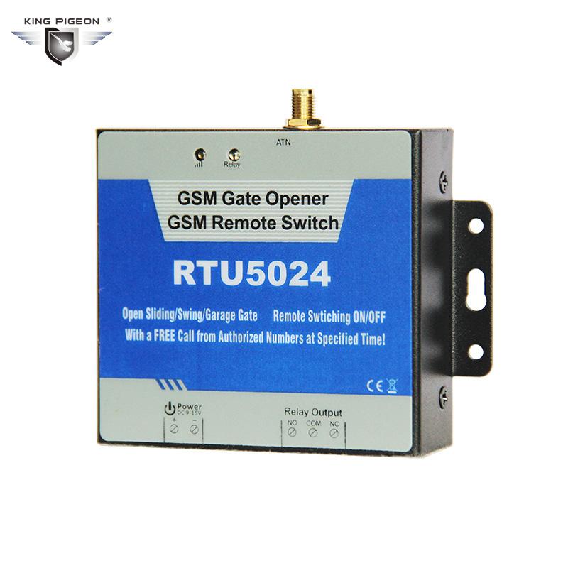 

Wireless GSM RTU5024 Gate Opener Relay Switch Free Phone Call Security Alarm System for Automatic Door GSM Opener Garage Defend