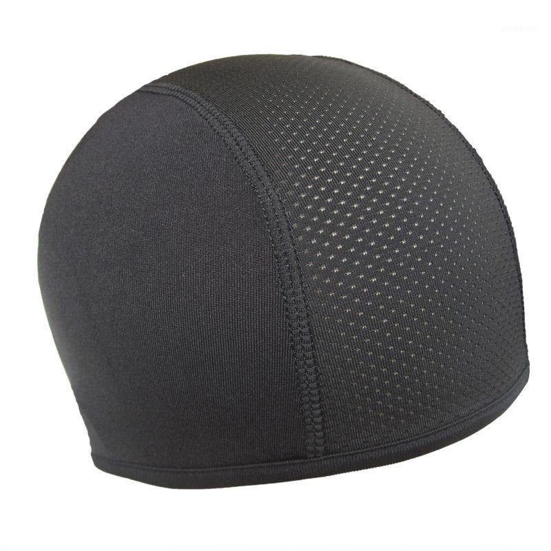 

Newly Unisex Sweat-Wicking Under Helmet Liner Cap Sports Cycling Running Skull Hat Sun Protection Headwear1, Red