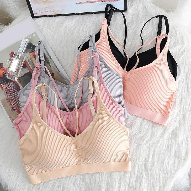 

Summer Bralette Seamless Deep V Lace Bras for Women Wireless Push Up Bra Thin Soft Underwear Sexy Lingerie Brassiere1