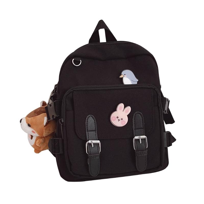 

Labeling Badge Backpack Large Capacity Handbag Multipurpose Teenage, Beige