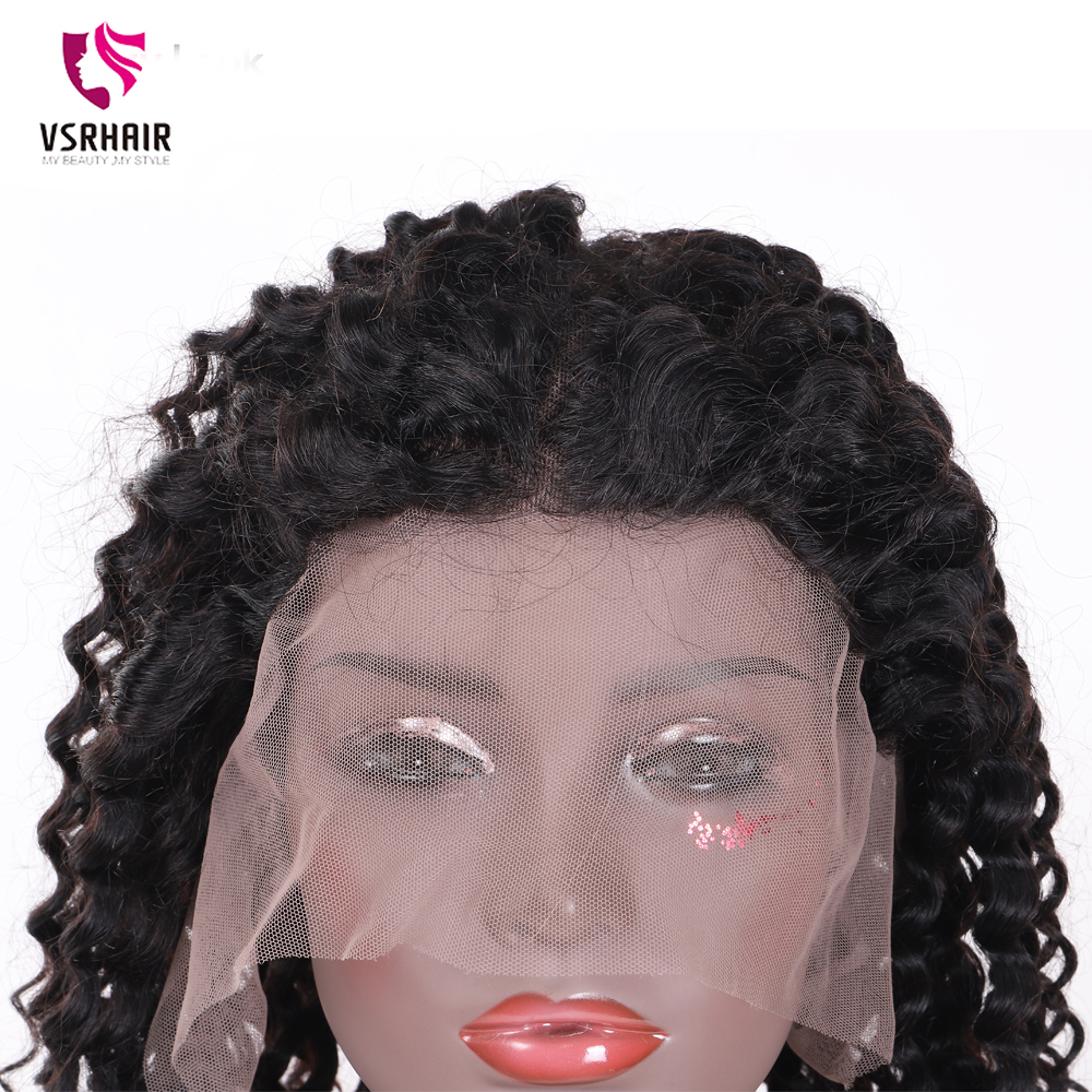 

Virgin brazilian cuticle aligned human hair lace frontal wig for women afro kinky curly hair full lace front wig with baby hair, Natural color