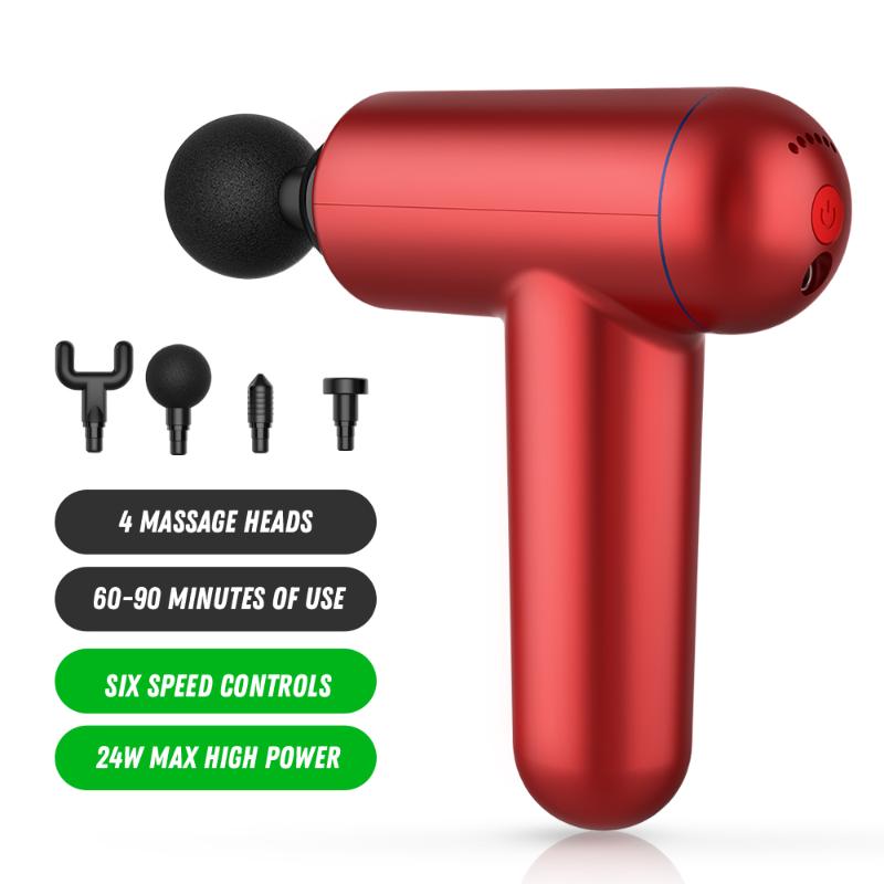 

Mini Electric Massage Gun High Frequency Body Massager Muscle Relaxation Electric Massager For Neck and Back Slimming Shaping
