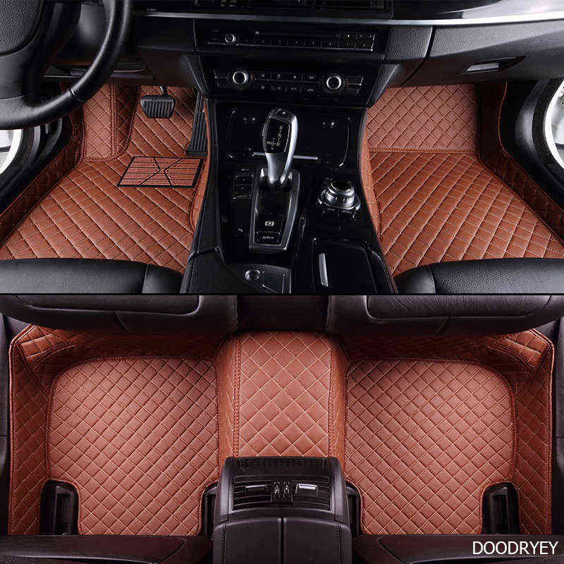DOODRYER Custom car floor mats for Audi A4 A5 A6 SQ5 RS4 RS6 RS7 RS5 A8 A7 Q3 Q5 Q7 S3 S5 S6 S7 S8 R8 TT A1 A3 car foot styling H220415