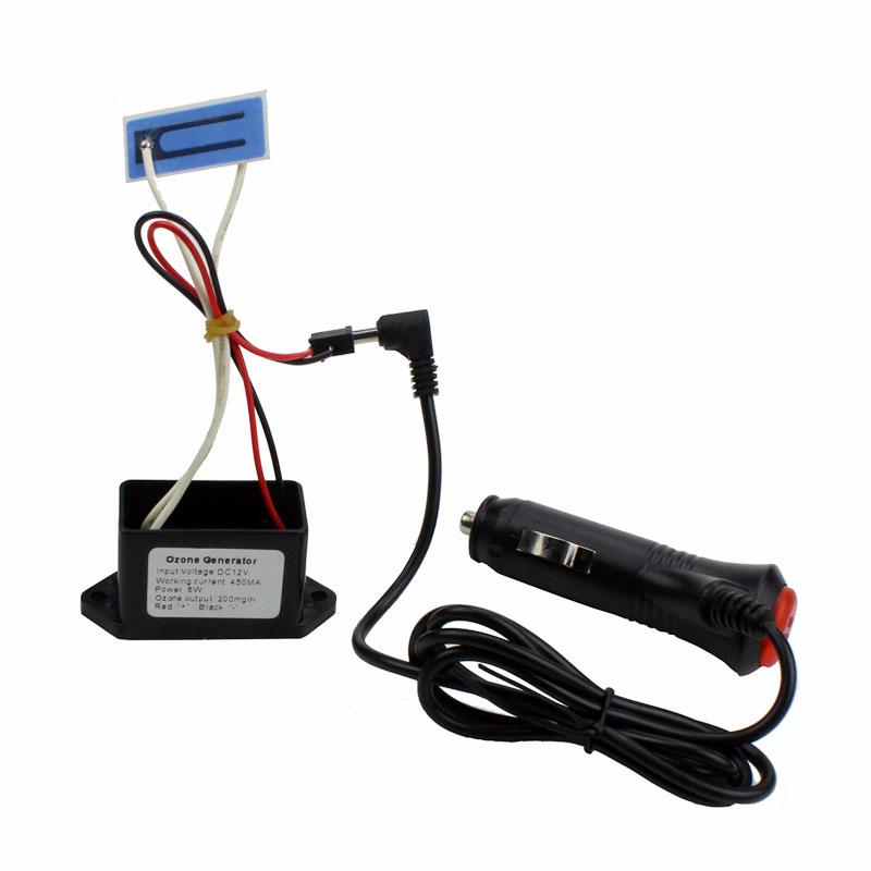 

Car Air Purifiers New Portable Ozone Generator DC12V 200mg Long Life Ceramic Plate or ozonizador