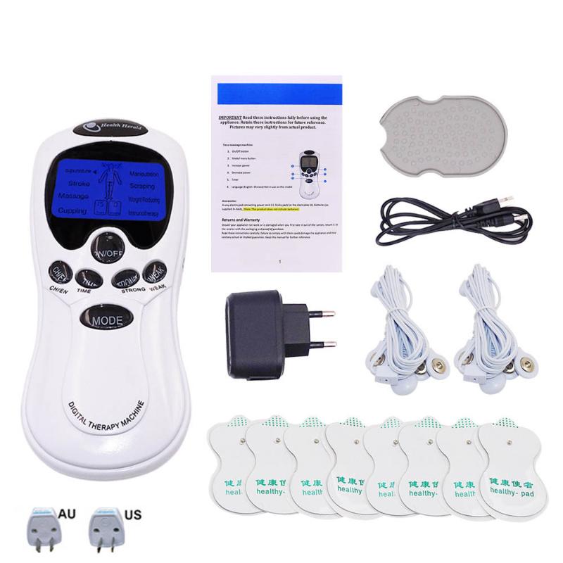 

SALORIE Low Frequency Tens Unit 8 Modes Tens Ems Smart Electric Neck Massager Massage Pad Pads Relaxation Electro Stimulation