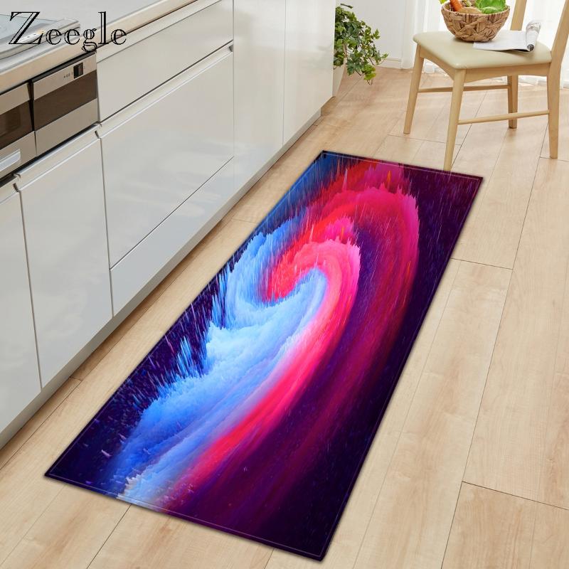 

Zeegle Rectangle Carpet For Kitchen Printed Living Room Floor Mat Soft Mat For Entrance Door Anti-slip Absorbent Door, Qa24