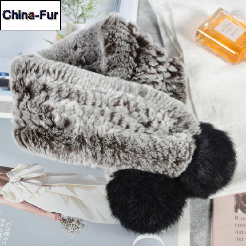 

Scarves Children Real Rex Fur Scarf Short Style Knitted Neckerchief Child Genuine Ring Scarves1