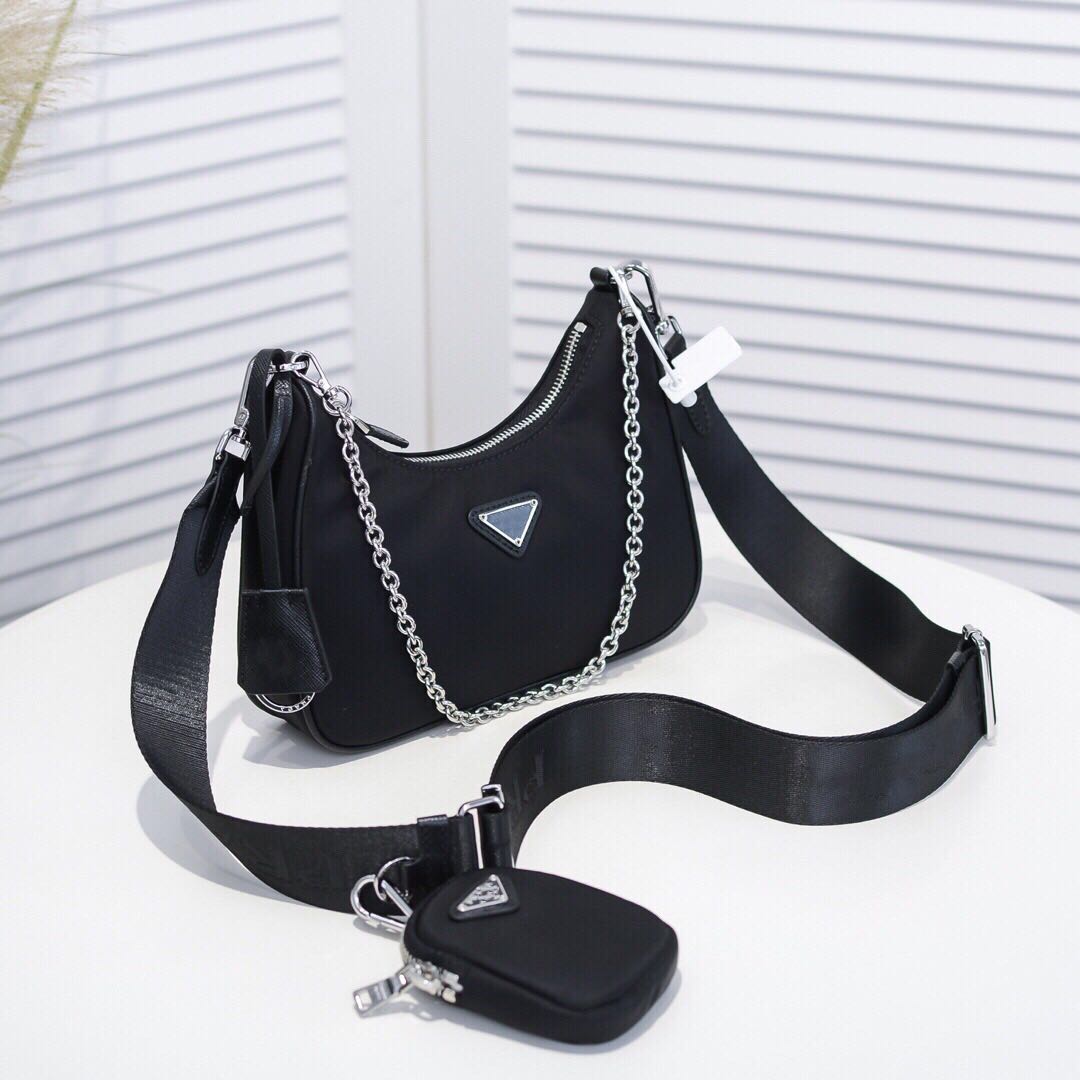 

Wholesale canvas hobo for women shoulder bag women Nylon Chest pack lady Tote chains handbags presbyopic purse messenger bag handbags canvas, Lnvoices do not buy separatey