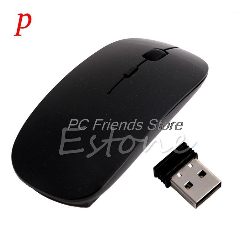 

P TOP SALE!2.4GHz Wireless Ultra Thin Optical Scroll Mouse/Mice +USB Receiver For PC Laptop High Quality Wholesale-PC Friend1