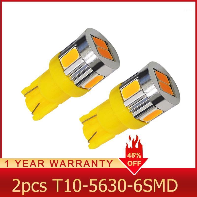 

ROADOT 2pcs T10 T15 5630 168 194 W5W 6000K White High Power 6SMD LED Backup Reverse Light Lamp Bulb1, As pic