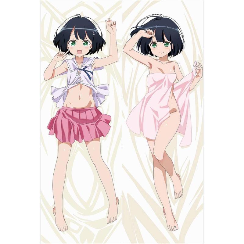 

Anime 2Way Dakimakura 160x50cm Ms. Vampire who lives in my neighborhood Akari Amano Japanese Girl Body Hugging Pillow Case Cover, C5268