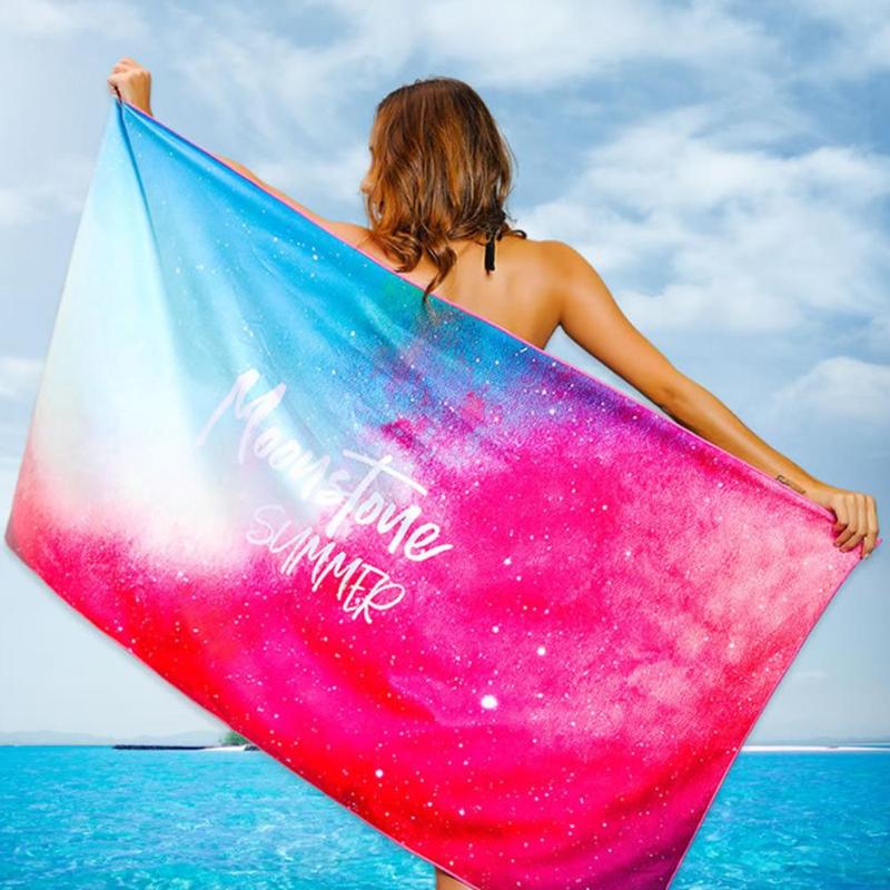 

Women Flamingo Striped Print Swim Quick-dry Large Soft Absorbent Beach Towel Gym Pool Blanket Absorbent Easy Care Nightwear
