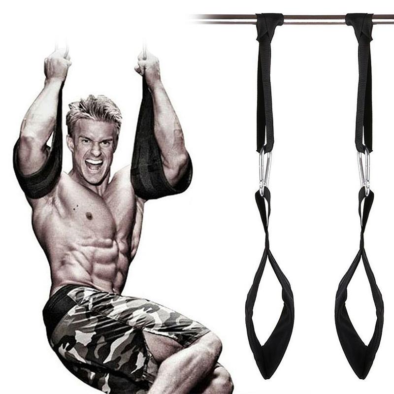 

Abdomen Training Supporters Belts Horizontal Bar Pull-up Leg Lifting Fitness Strap Kit LDF668