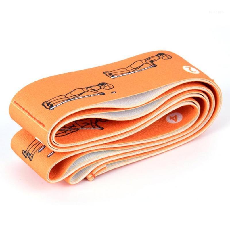 

HOT-SALE 4 Color Yoga Stretch Band On The Door Soft Opening Split Horse Trainer Tension Band Pull1, Orange