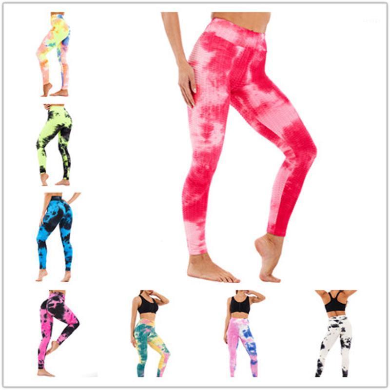 

Women Fitness Yoga Pants 3D Printed Tie Dye Tight Slim Stretchy Quick Dry High Waist Gym Leggings Sport Clothing Training Pants1, Color11