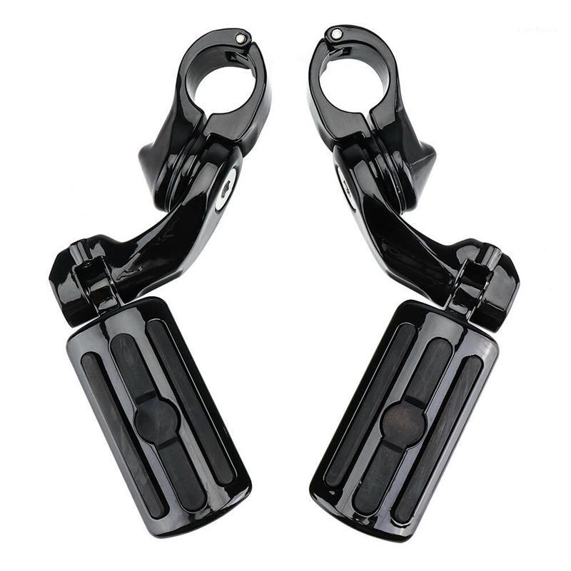 

Motorcycle Highway Pegs for Electra Glide Road King Street Glide 1.25 Inch Engine Guard Footrest1