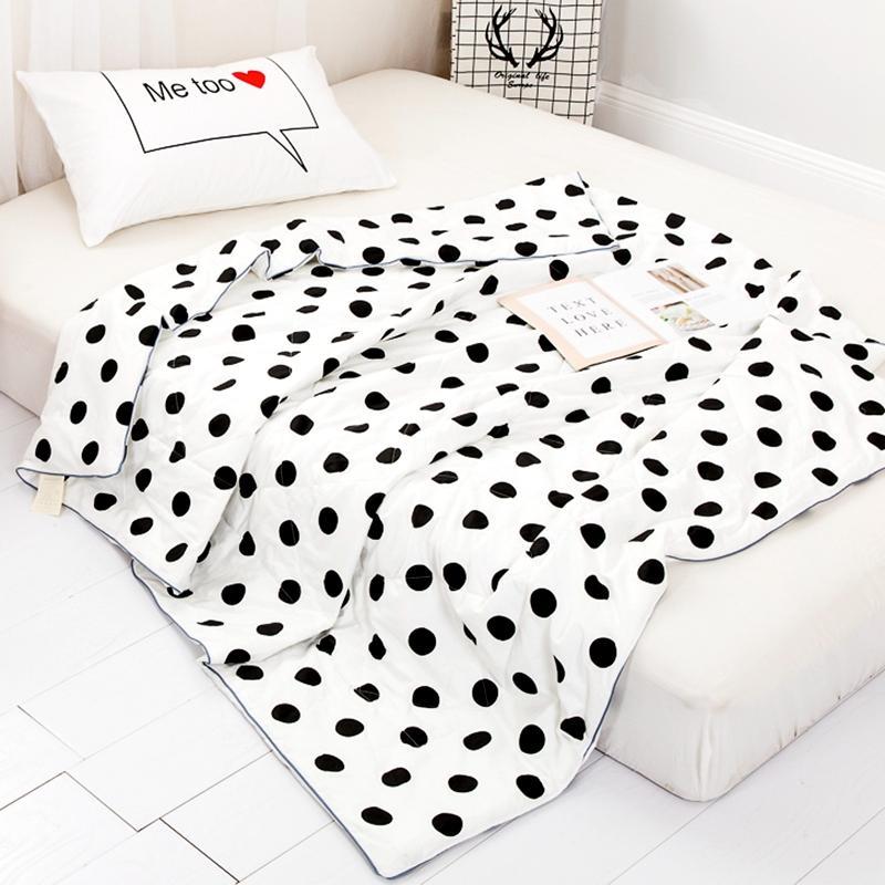 

Summer Cotton Quilt Blankets Cartoon Comforter Bed Cover Quilting air-conditioning quilts for Adults Kids Home Textile #s1, -19-shucaishala