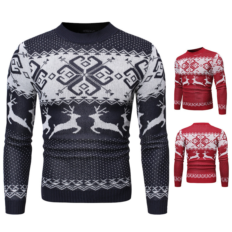 printed sweaters for men