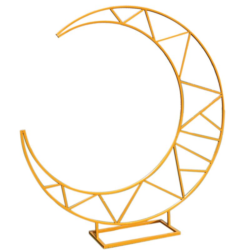 

metal wedding arch moongate arch flower