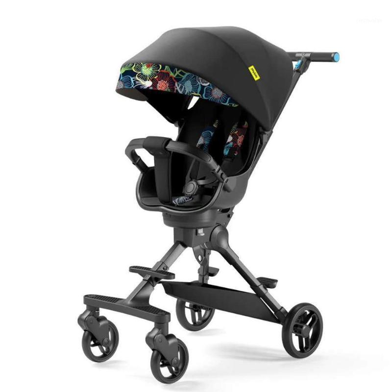 

Children Pushchair Portable 1-6 Year Old Baby Trolley Stroller lightweight High Landscape Umbrella Folding Pram Free Shipping1
