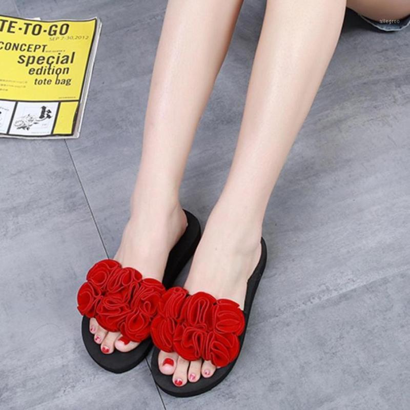 

Large Size 36-40 Hot Sale Slippers Women Fashion Spring Summer Autumn Slippers Sandals Female Slides Flip Flops Beach Flat Shoes1, Black