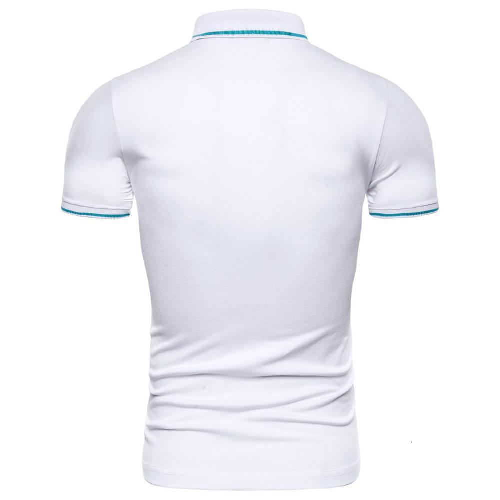 

2021 New Men Cotton Business White T-shirt Man Short Sleeve Tshirt 7dh7, Ivory