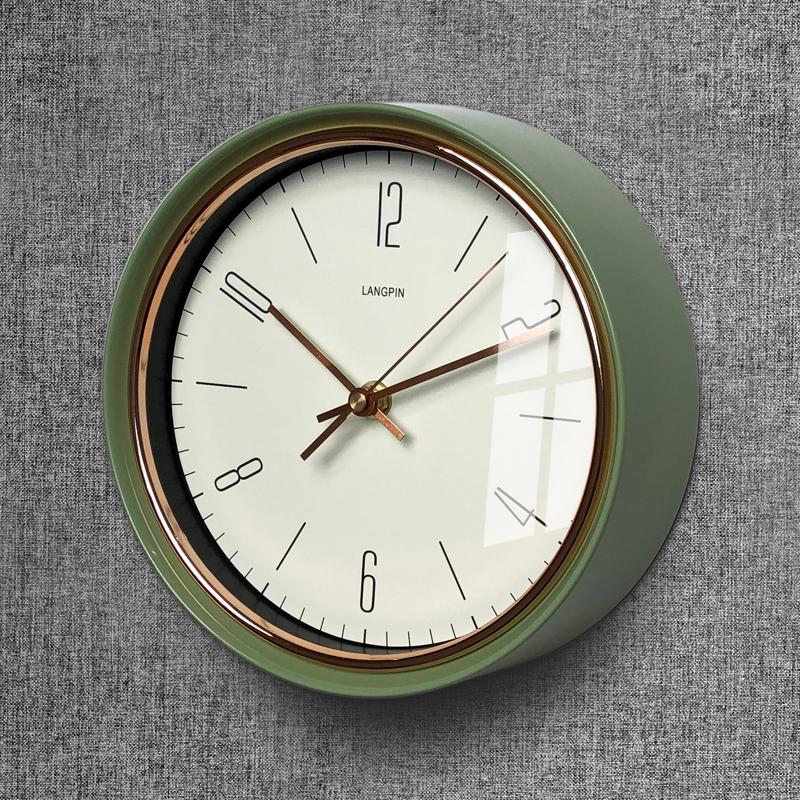 

Round Modern Nordic Fashion Wall Clock Quiet Kitchen Digital Wall Clock Wood Home Decor Hanging Orologio Da Parete Decor