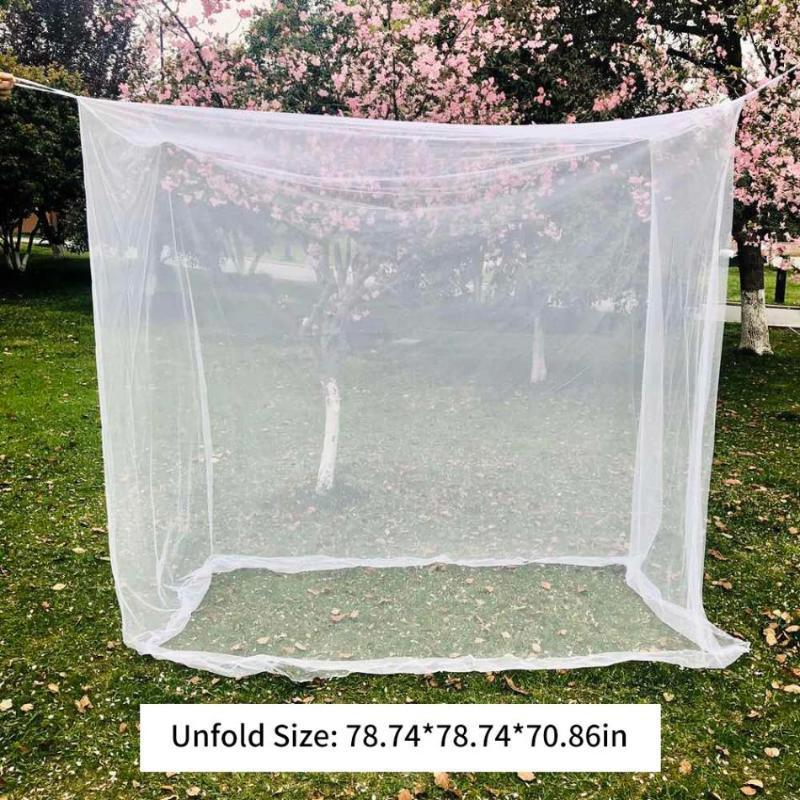 

Large White Camping Mosquito Net Indoor Outdoor Storage Bag Insect Tent Mosquito Net Indoor Outdoor Storage Bag Insect Tent1