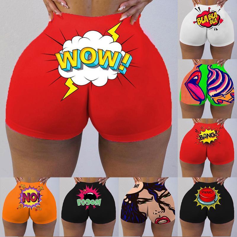 

Sexy High Waist Slim Womens Shorts Letter Print Shorts Summer Casual Hip-hop Short Pants Sports Outdoor Pants 2020 Hot Sale1, Pink