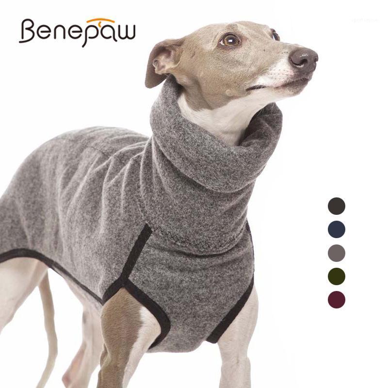 

Benepaw Durable Warm Fleece Dog Clothing Winter Soft Comfortable High Neck Pet Jacket Clothes For Small Medium Large Dogs1, Blue