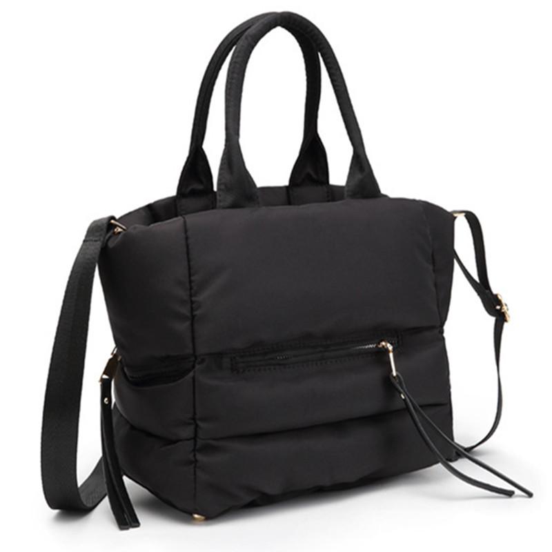 

2021 winter For women space cotton Handbag New casual women bag down Bayan Kanta fashion bag Bolsas Sac basic