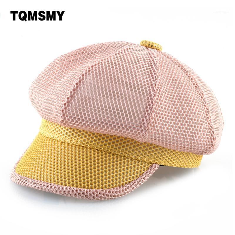 

Fashion Octagonal Hats For Women Summer Mesh Newsboy Caps Ladies Casual Berets Female Streetwear Boina Caps Gorras1, White