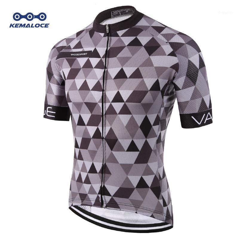 

Kemaloce Classic Pro Tour Tight Men Cycling Jersey Breathable Dye Sublimated Race Cycling Clothing Reflective Grey Pro Bike Wear1, Sj036